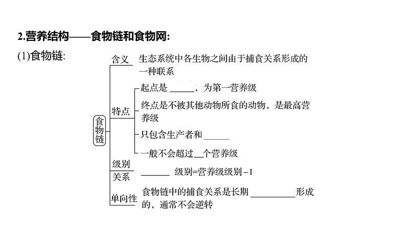 2025届高考 一轮复习 人教版 生态系统的结构与能量流动 课件(多选版)第7页