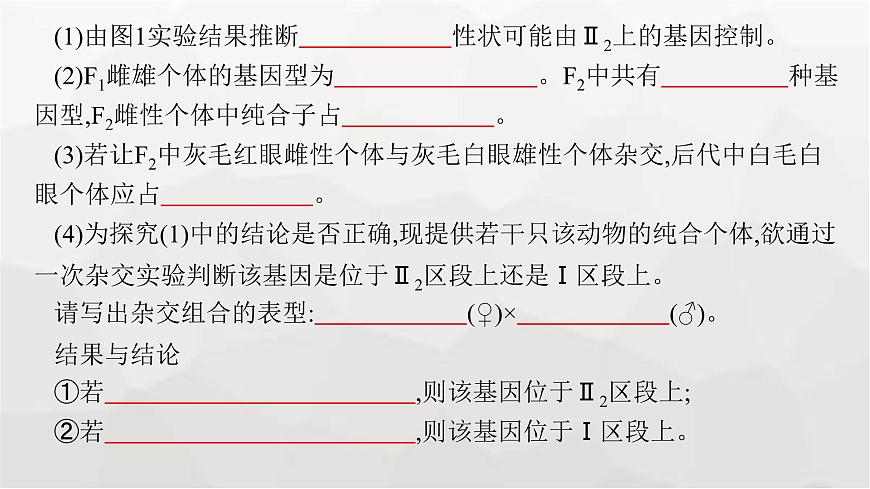 新教材高考生物一輪復(fù)習(xí)能力素養(yǎng)提升課5基因定位的遺傳實(shí)驗(yàn)設(shè)計(jì)與分析課件第3頁(yè)