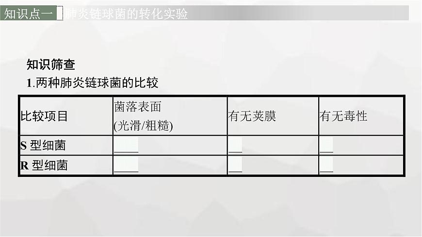 新教材高考生物一輪復(fù)習(xí)第6單元基因的本質(zhì)與表達(dá)第1講DNA是主要的遺傳物質(zhì)課件第6頁