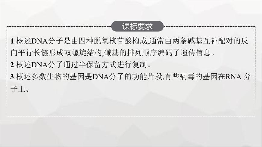 新教材高考生物一輪復(fù)習(xí)第6單元基因的本質(zhì)與表達(dá)第2講DNA的結(jié)構(gòu)、復(fù)制與基因的本質(zhì)課件第2頁(yè)
