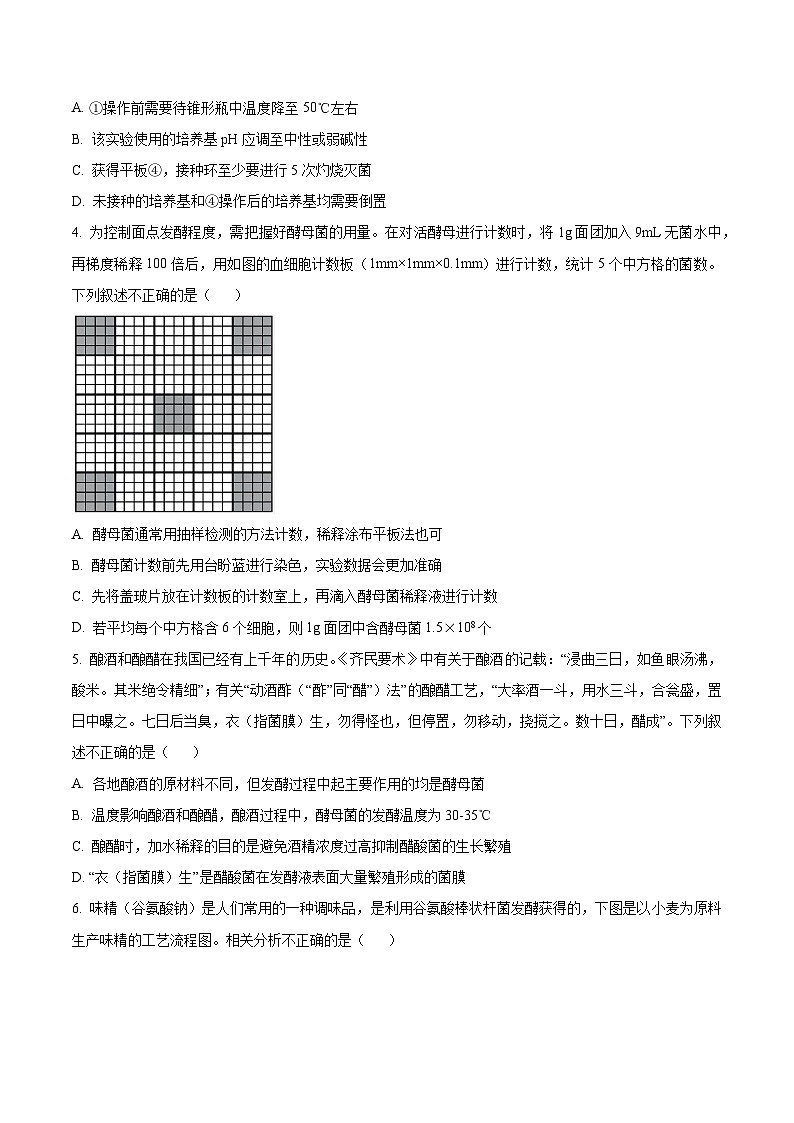 湖北省腾云联盟2023-2024学年高二下学期5月联考生物试卷(学生版)第2页
