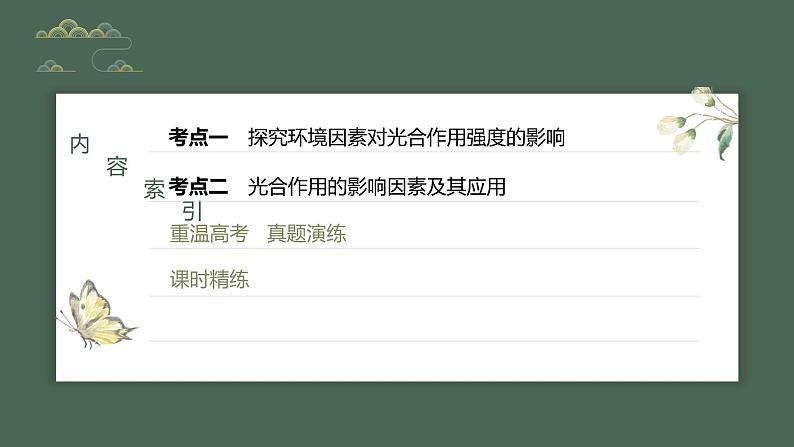 最新高考生物一轮复习课件(新人教版) 第3单元 第6课时 光合作用的影响因素及其应用第5页