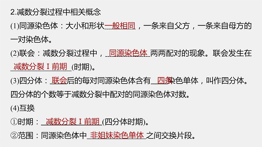 最新高考生物一輪復(fù)習(xí)課件（新人教版） 第4單元　第3課時(shí)　減數(shù)分裂和受精作用第8頁(yè)