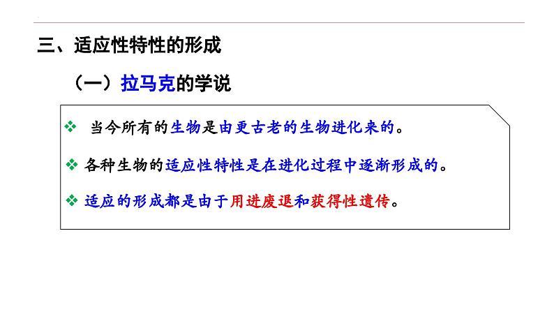 6.2 自然选择与适应的形成-高一生物下学期教学课件(人教版2019必修二)08
