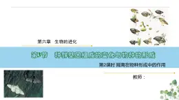 6.3.2 隔离在物种形成中的作用-高一生物下学期教学课件（人教版2019必修二）