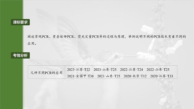 第十单元 专题突破10 综合PCR的基因工程问题-2025年高考生物大一轮复习课件02