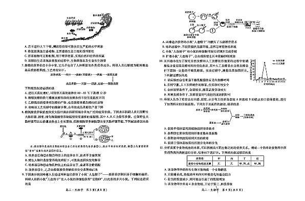 江西省稳派2023-2024学年高二下学期期末调研测试生物试题02
