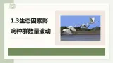 1.3生态因素影响种群数量波动（教学课件）——高中生物学浙科版（2019）选择性必修二