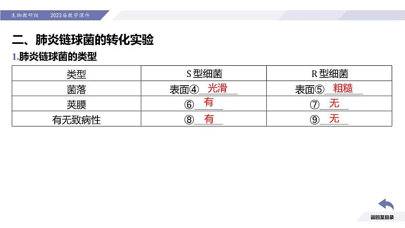 高中生物人教版2019必修2遗传与进化3-1DNA是主要的遗传物质精品课件3第5页