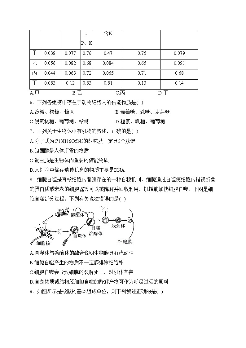 黑龙江省佳木斯市三校2023-2024学年高二下学期7月期末联考生物试卷(含答案)第2页