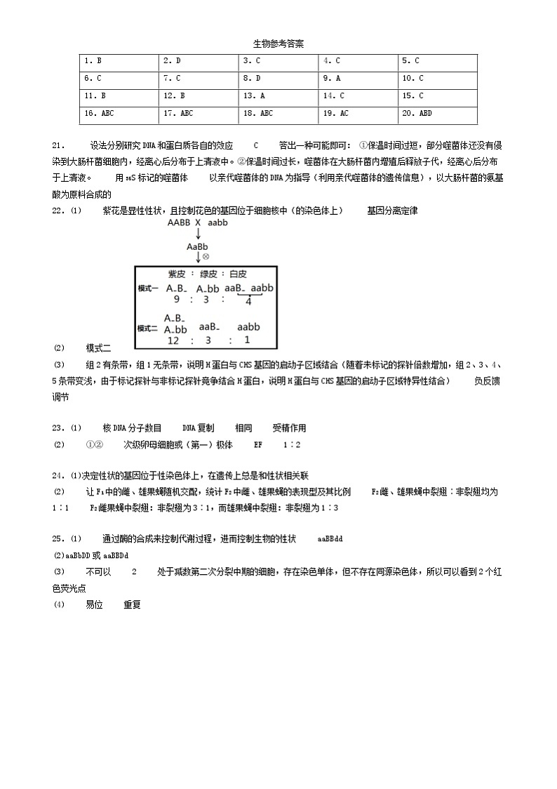 参考答案第1页