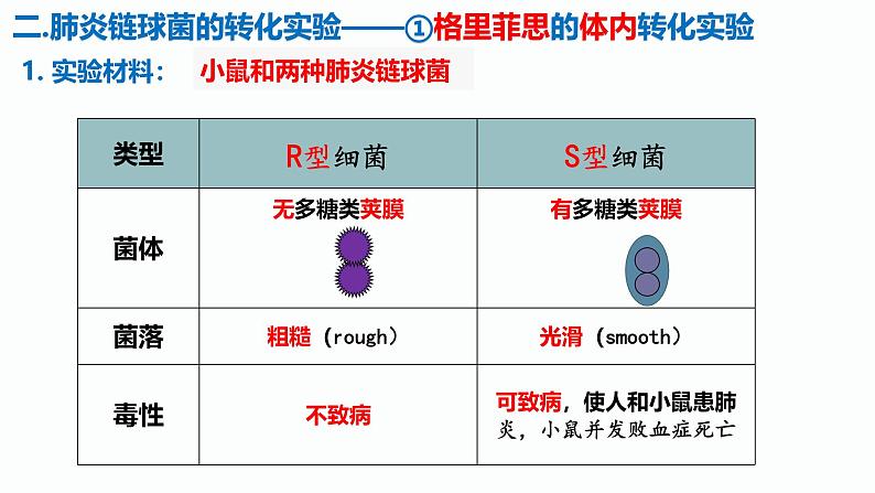 人教版(2019)高中生物必修二3.1《DNA是主要的遗传物质》(2课时)课件06