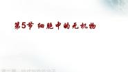 高中生物人教版 (新课标)必修1《分子与细胞》第5节 细胞中的无机物精品课件ppt