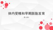 高中生物人教版 (新课标)选修3《现代生物科技专题》专题3 胚胎工程3.1 体内受精和早期胚胎发育完美版课件ppt