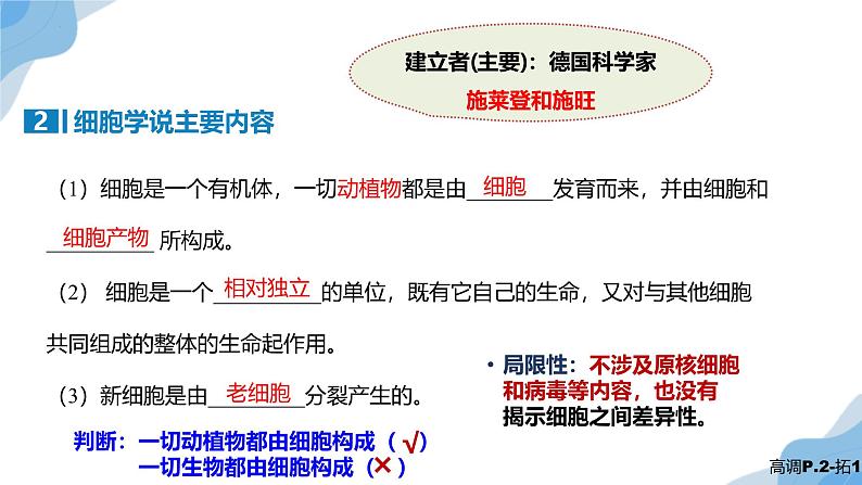 1.1 细胞是生命活动的基本单位 课件(人教版2019必修1)08