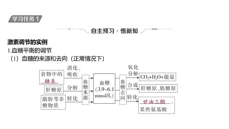 2024-2025学年生物 人教版 选择性必修一 激素调节的过程 课件第4页
