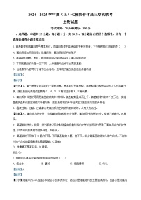 遼寧省七校協(xié)作體2024-2025學(xué)年高三上學(xué)期開學(xué)考試生物試題（解析版）
