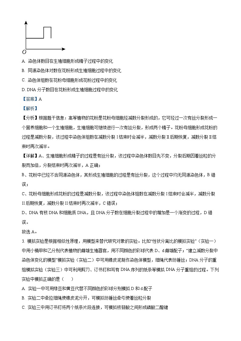 福建省福州市部分高中2024-2025学年高二上学期开学考试生物试题(解析版)第2页