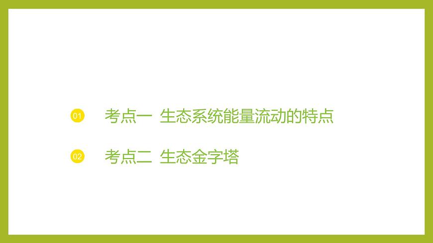 2024-2025學(xué)年 蘇教版  選擇性必修二 　 生態(tài)系統(tǒng)的能量流動(dòng) 課件第3頁(yè)
