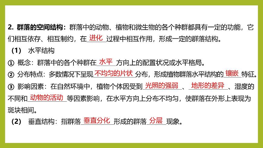 2024-2025學(xué)年 蘇教版  選擇性必修二 　生物群落的結(jié)構(gòu) 課件第6頁(yè)