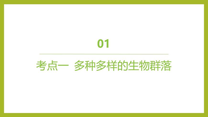 2024-2025學(xué)年 蘇教版 選擇性必修二 生物群落的類(lèi)型 課件 (1)第4頁(yè)