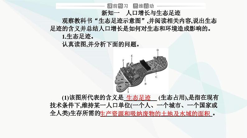 人教版高中生物选择性必修2第4章人与环境第1节人类活动对生态环境的影响课件第3页