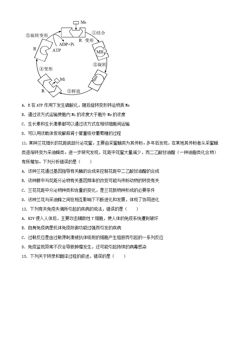 黑龙江省哈尔滨市2023_2024学年高三生物上学期1月期末考试含解析第3页