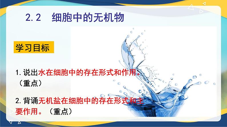 2.2 细胞中的无机物-2024-2025学年高一生物同步课件(人教版2019必修1)03