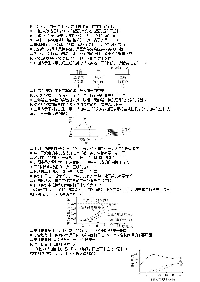 湖南省2023_2024学年高二生物上学期12月月考试卷第2页