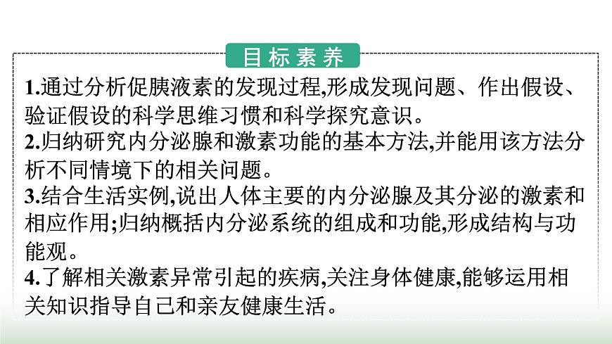 人教版高中生物選擇性必修1第3章體液調(diào)節(jié)第1節(jié)激素與內(nèi)分泌系統(tǒng)課件第2頁(yè)