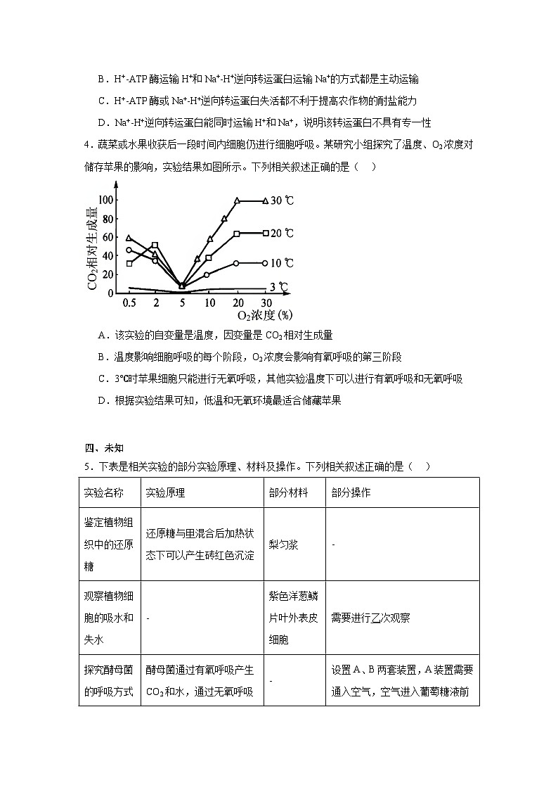 河南省新高中创新联盟TOP二十名校2024-2025学年高三上学期调研考试生物试卷第2页