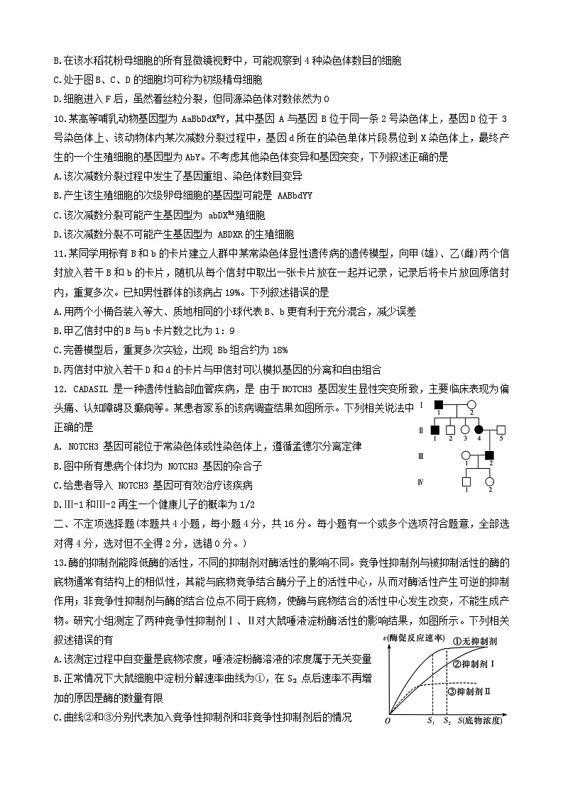 生物学用(雅礼2次)第3页