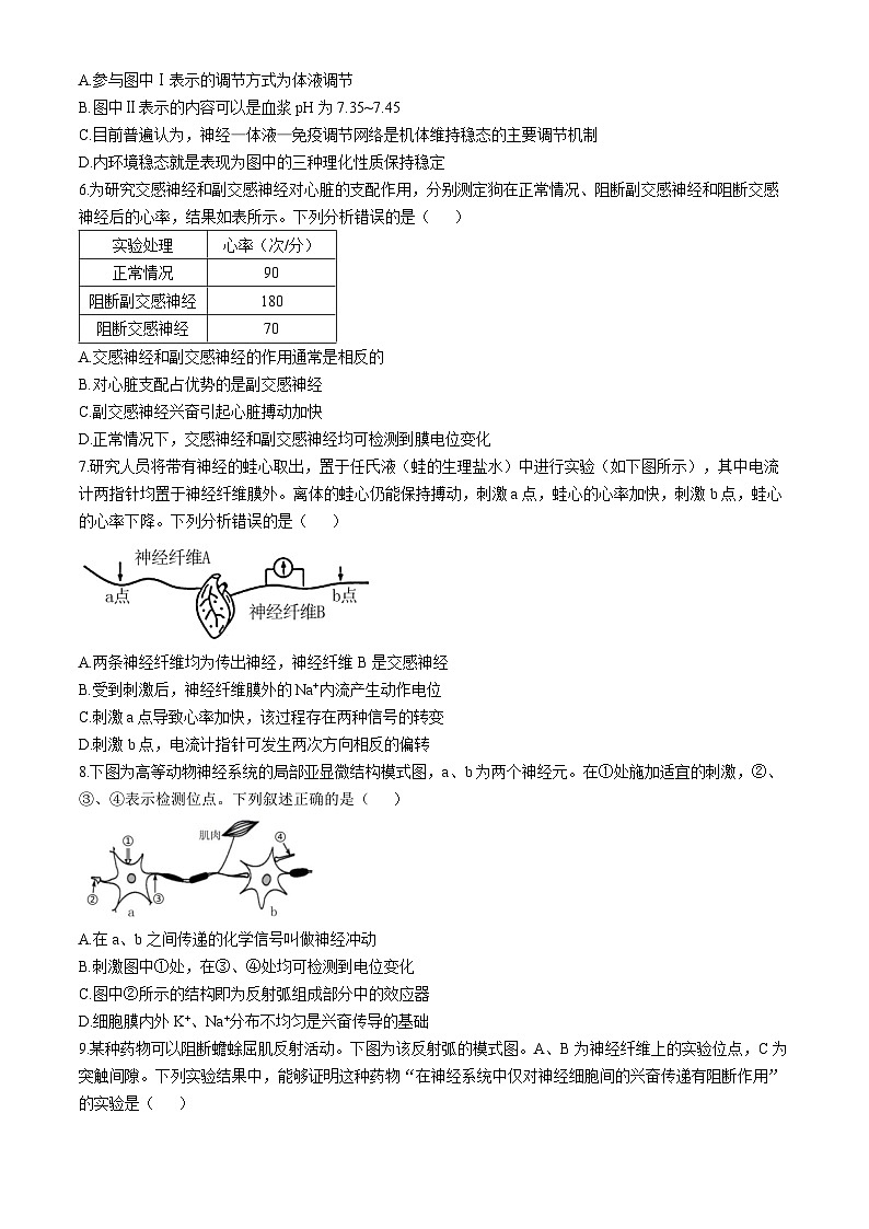 天津市滨海新区大港第三中学2024-2025学年高二上学期10月月考生物试题02