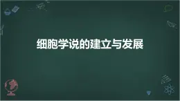 细胞学说的建立与发展高中生物苏教版（2019） 必修1 分子与细胞 课件