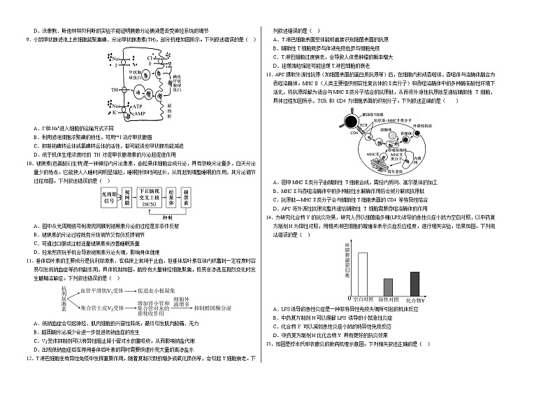 (人教版2019,选择性必修1)01(考试版A3)(人教版2019)第2页