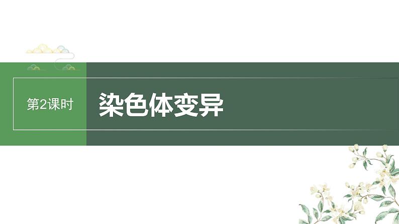 (新人教版)高考生物一轮复习讲义课件 第7单元 第2课时 染色体变异(含解析)第1页