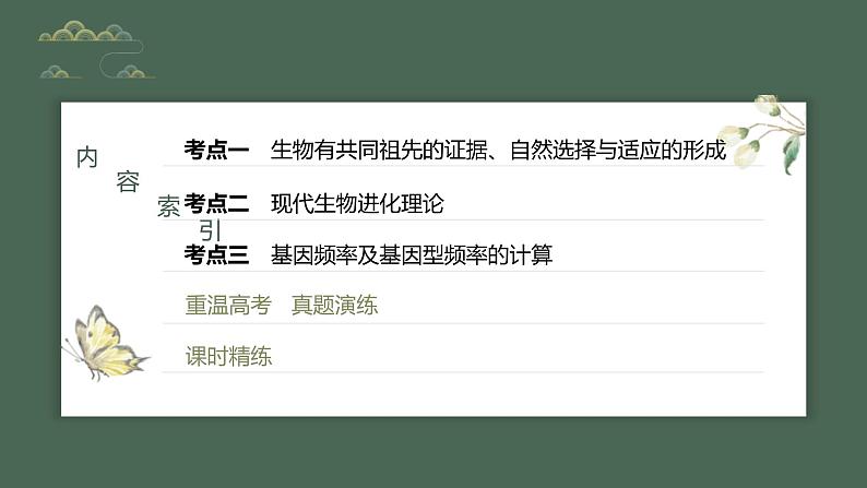 (新人教版)高考生物一轮复习讲义课件 第7单元 第3课时 生物的进化(含解析)第3页