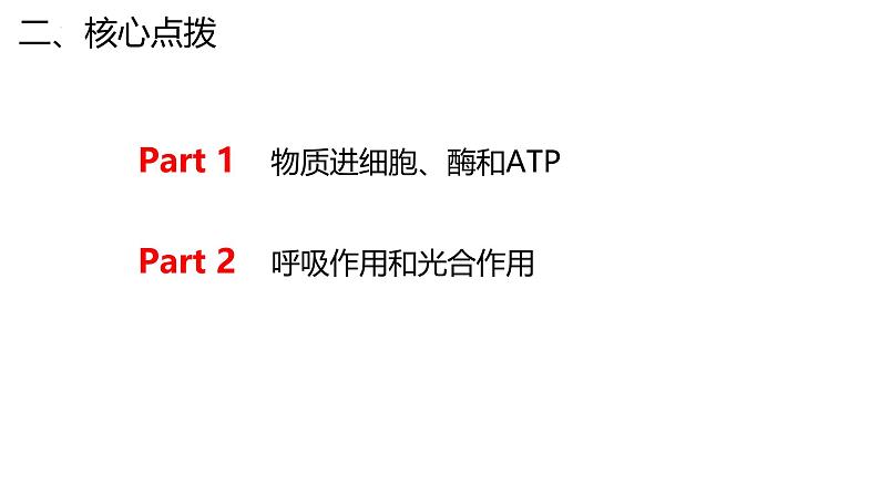 新高考生物二轮复习专题突破课件 03 细胞代谢和功能(含答案)04