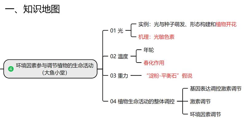新高考生物二轮复习专题突破课件 14 植物生命活动的调节(含答案)06