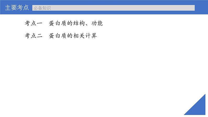 新高考生物一轮复习考点课件第03讲 蛋白质(含解析)04