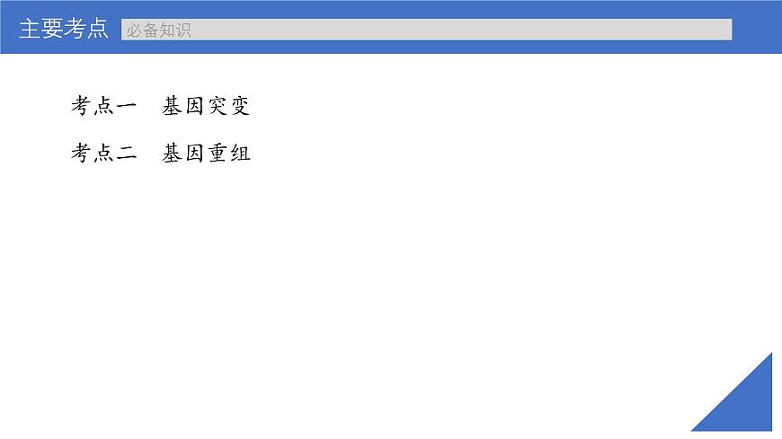 新高考生物一輪復(fù)習(xí)考點(diǎn)課件第30講 基因突變和基因重組(含解析)第4頁(yè)