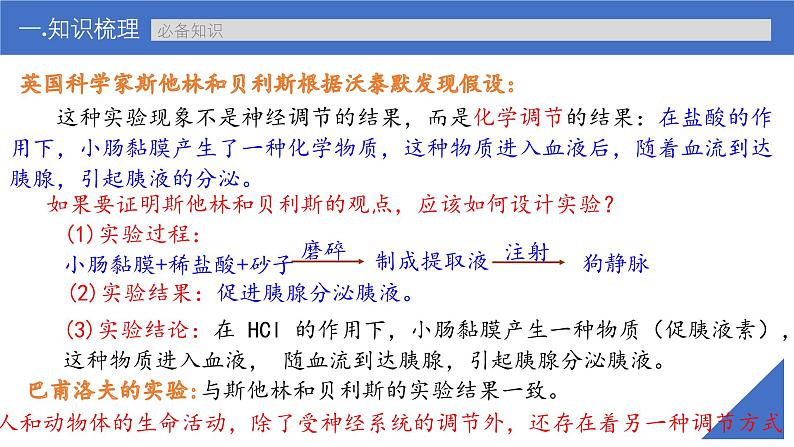 新高考生物一轮复习考点课件第37讲 激素与内分泌系统、激素调节的过程(含解析)07