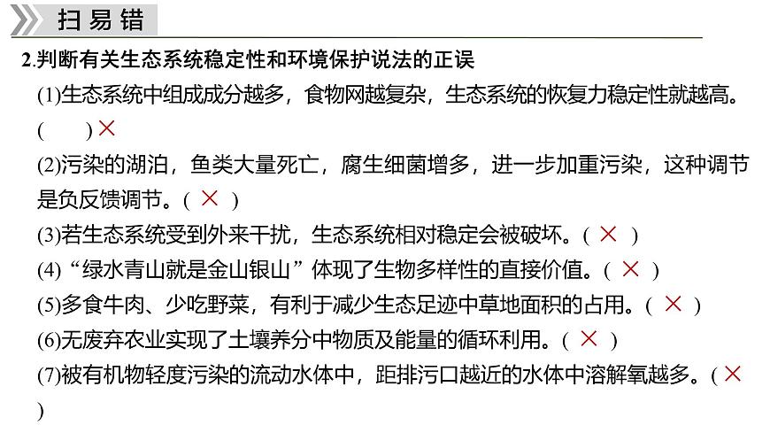 新高考生物二輪復(fù)習(xí)熱點(diǎn)專題專項(xiàng)突破課件 專題九+生態(tài)系統(tǒng)與穩(wěn)定性(含答案)第6頁