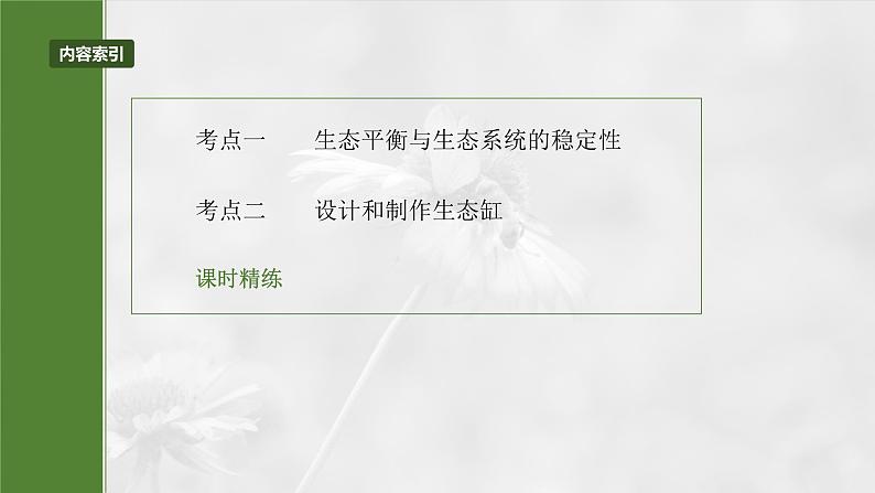 2025年高考生物一轮复习课件(新人教版) 第9单元 第54课时 生态系统的稳定性第3页