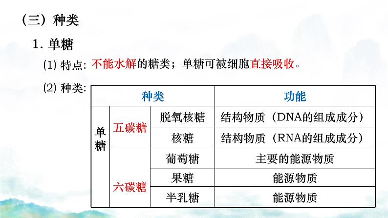 2.3 细胞中的糖类和脂质-2024-2025学年高一生物同步教学实用课件(人教版2019必修1)04