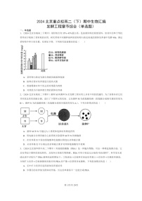 2024北京重點校高二下學期期中真題生物分類匯編：發(fā)酵工程章節(jié)綜合（單選題）