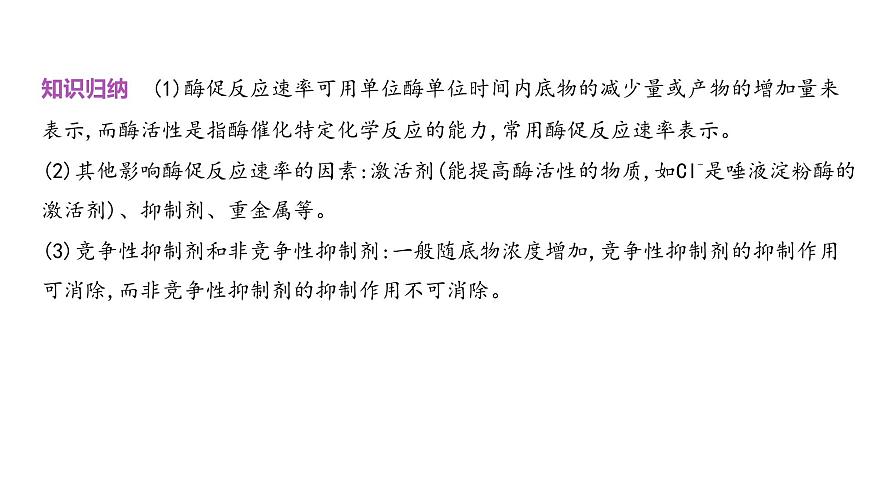 高考生物二輪復習講解課件:專題4 酶和ATP第7頁