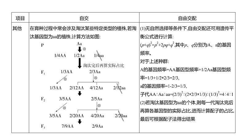 高考生物二轮复习讲解课件:专题8 分离定律和自由组合定律第8页