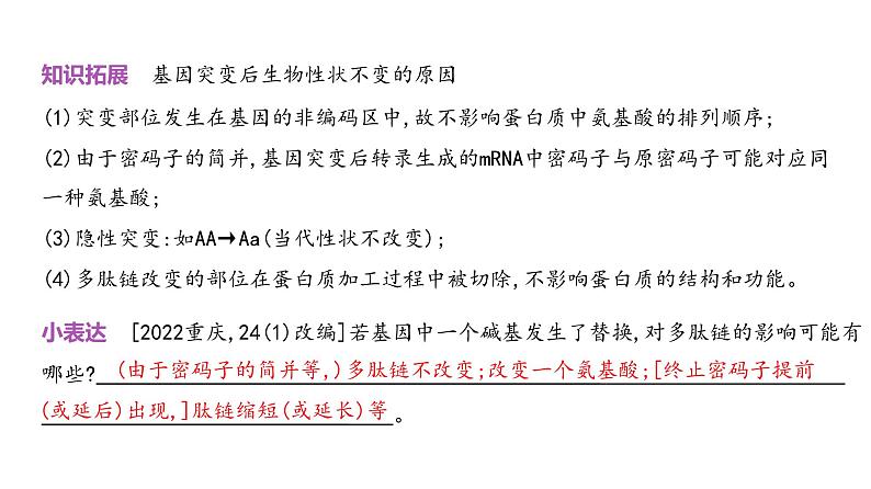高考生物二轮复习讲解课件:专题11 生物的变异与进化04
