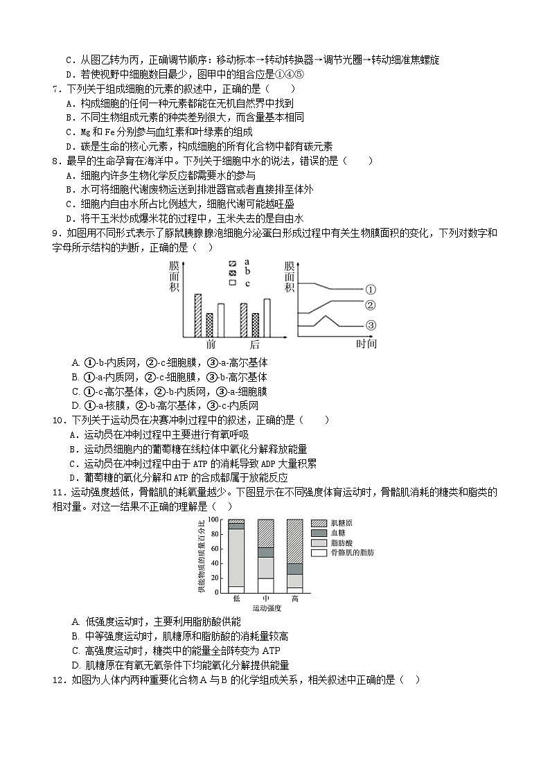 高一生物2、4-8、11-17第2页